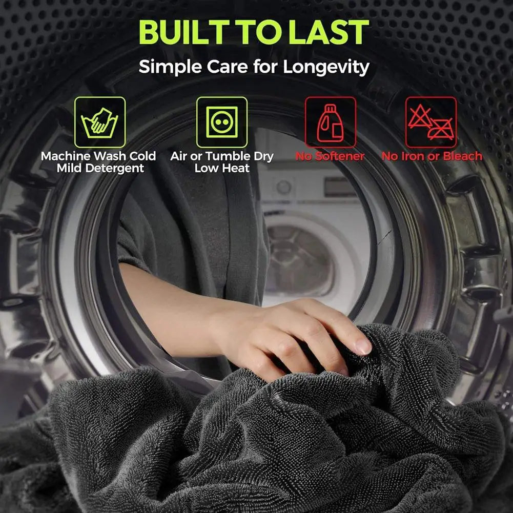 Twisted Loop Drying Towel